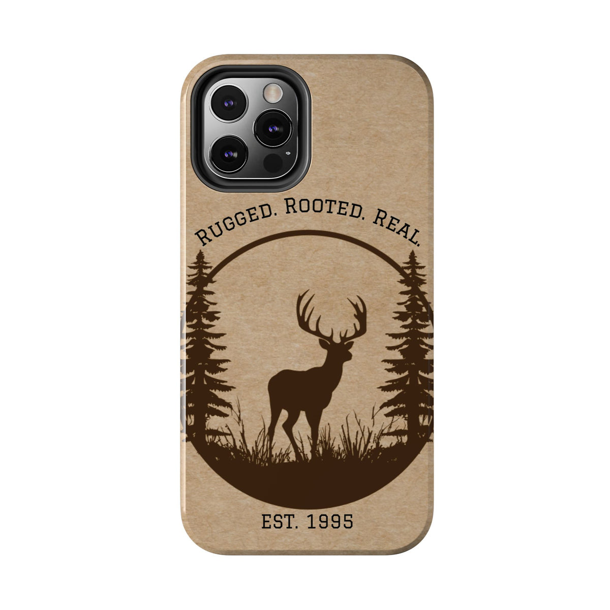 Live Free. Fish Hard. Phone Case | Heritage Outdoors Series