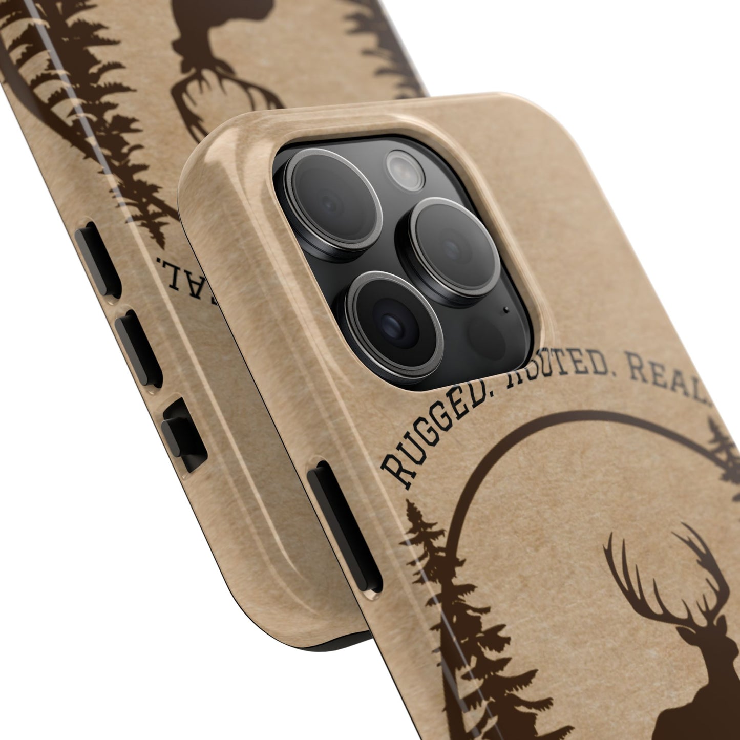 Live Free. Fish Hard. Phone Case | Heritage Outdoors Series