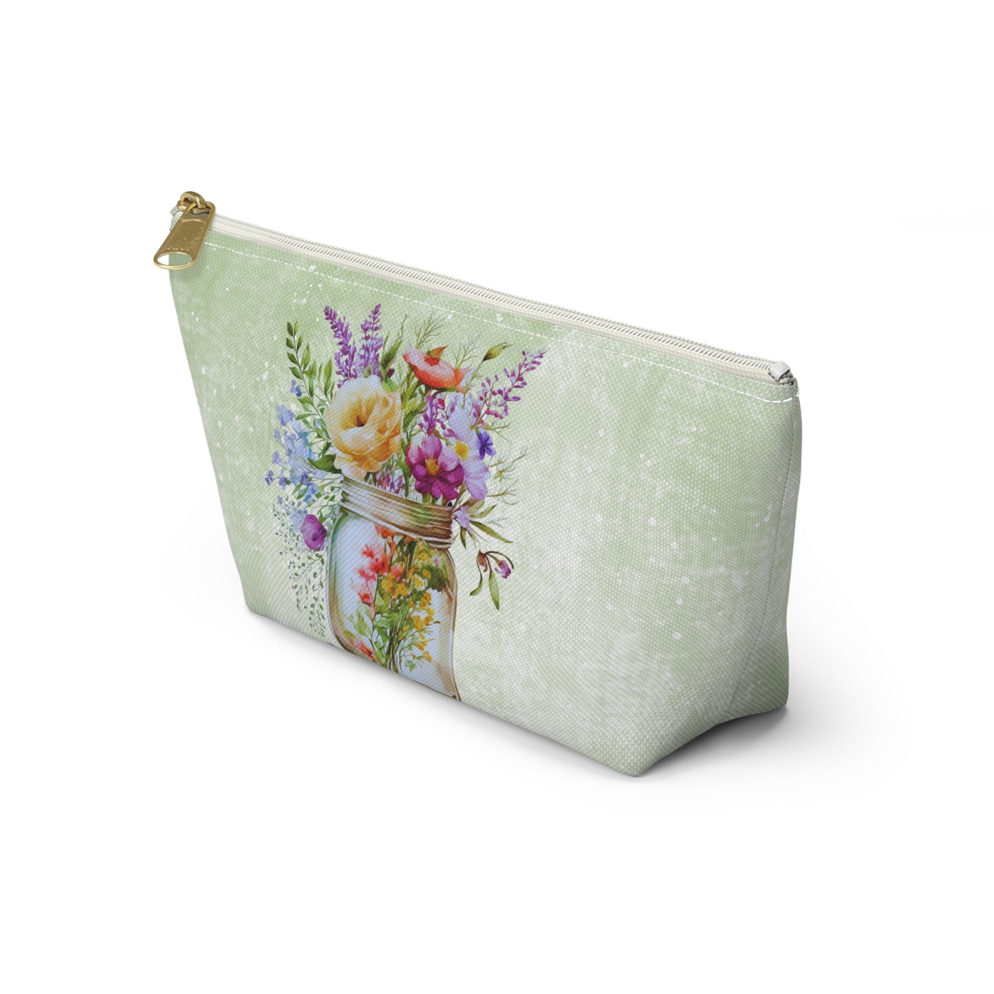 Spring Arrangement | Botanical Still Life Travel Pouch