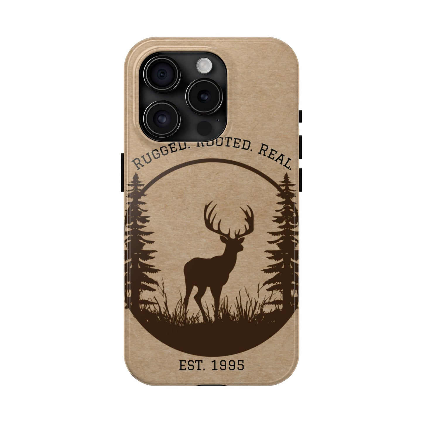 Live Free. Fish Hard. Phone Case | Heritage Outdoors Series