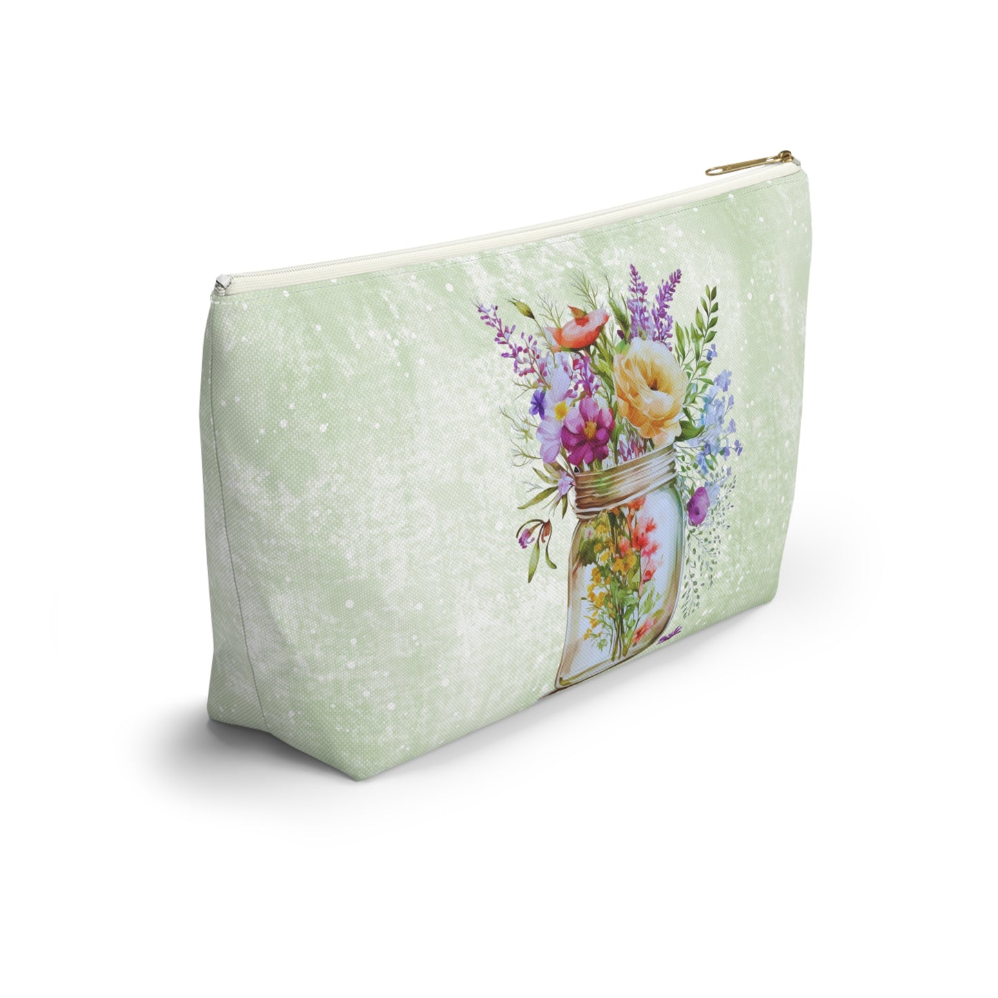 Spring Arrangement | Botanical Still Life Travel Pouch