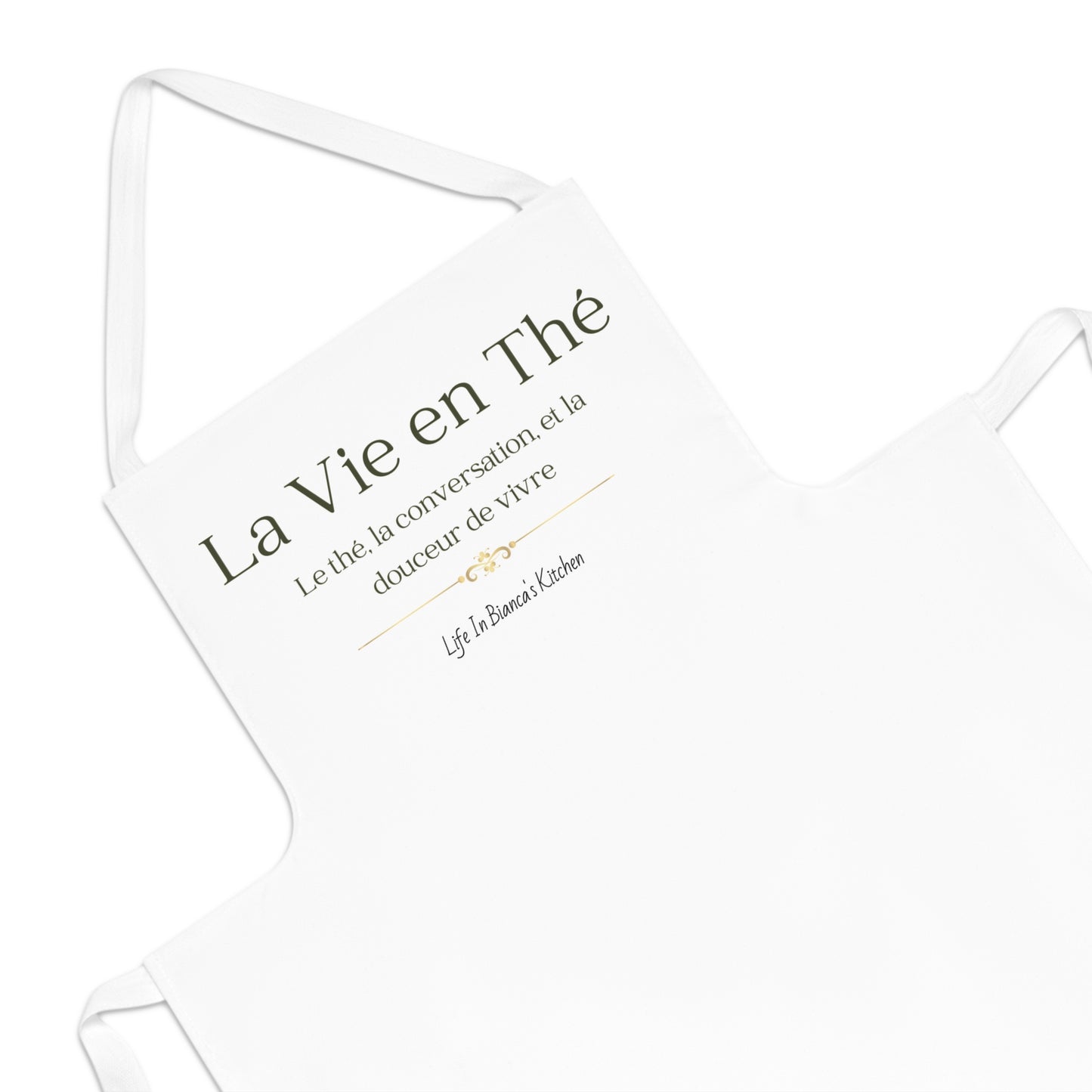 La Vie en Thé Signature Apron | French Tea Philosophy
