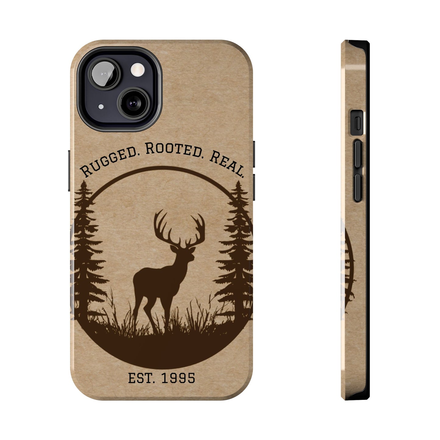 Live Free. Fish Hard. Phone Case | Heritage Outdoors Series
