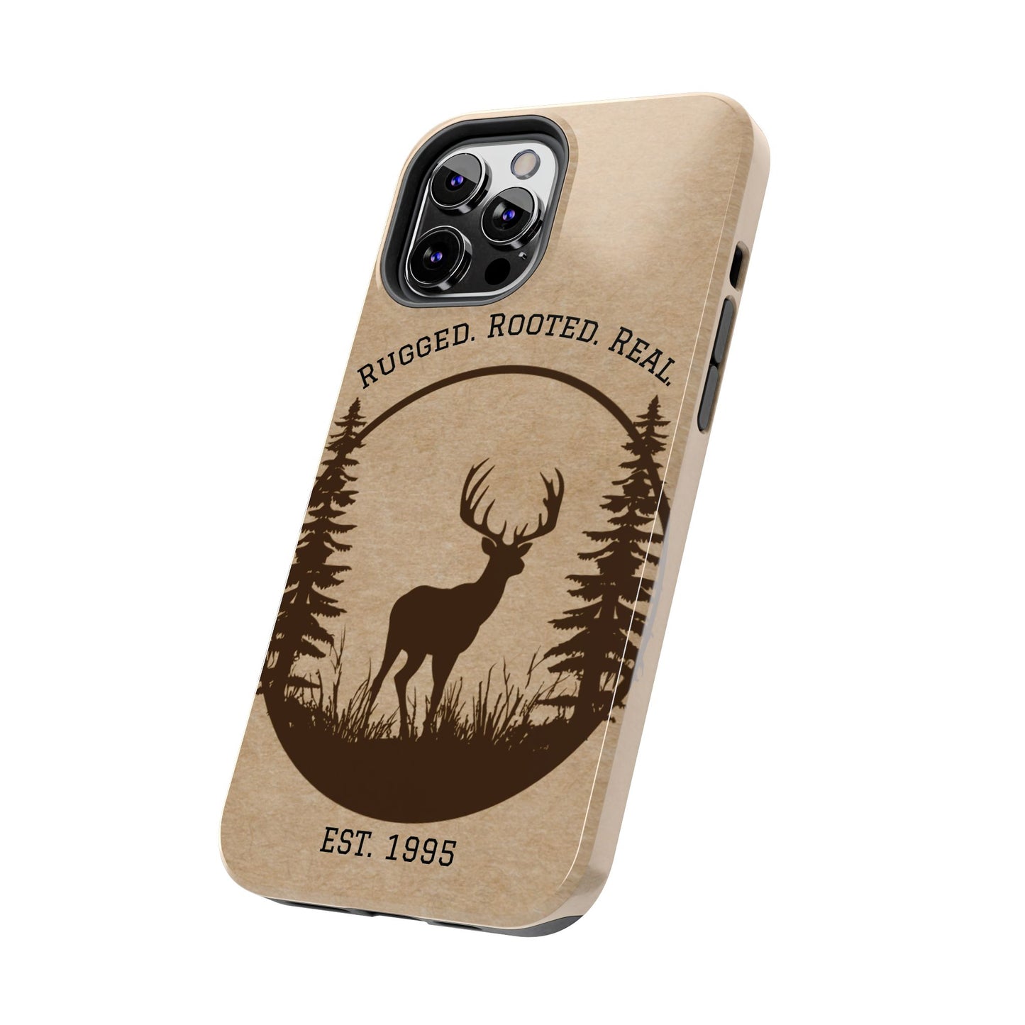 Live Free. Fish Hard. Phone Case | Heritage Outdoors Series