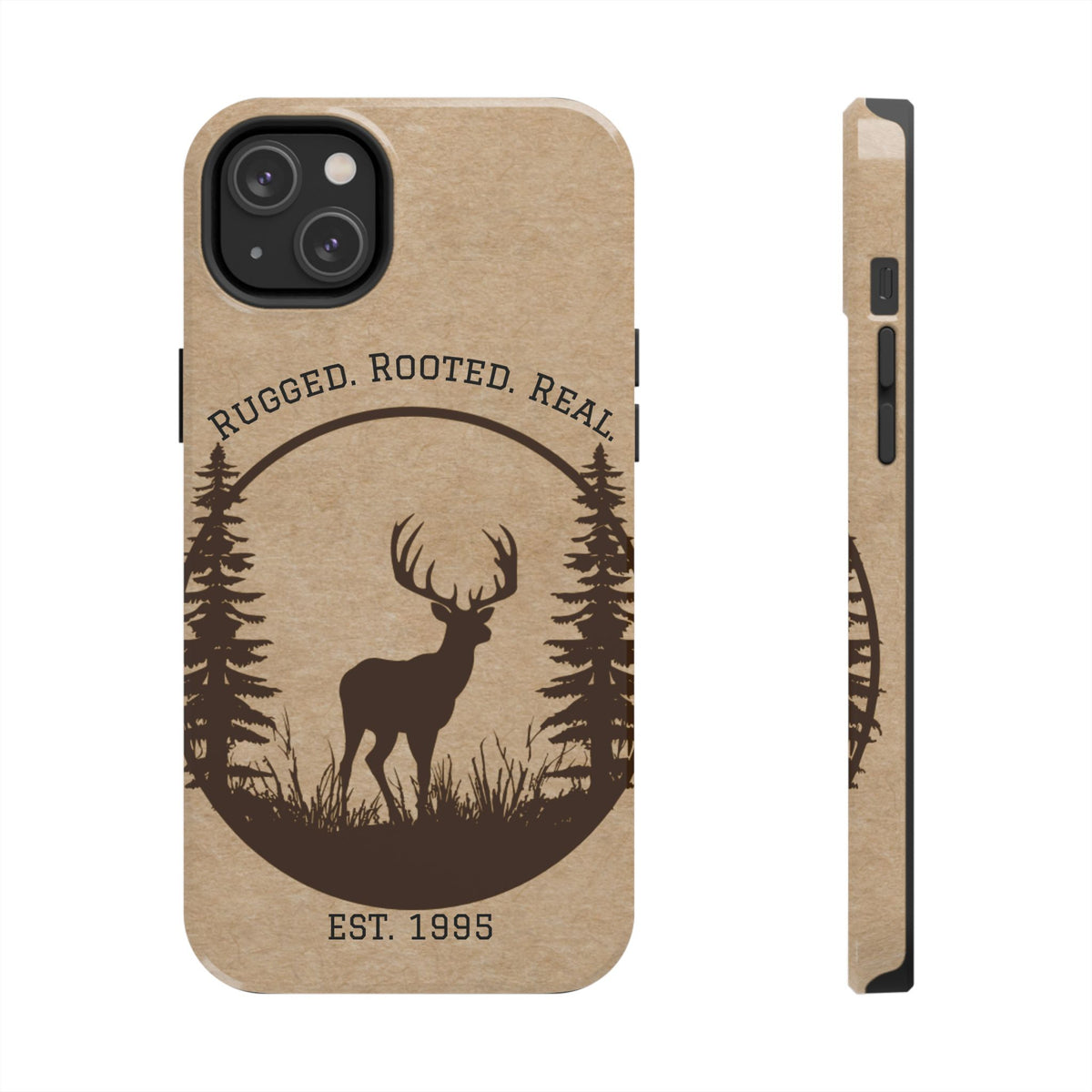 Live Free. Fish Hard. Phone Case | Heritage Outdoors Series