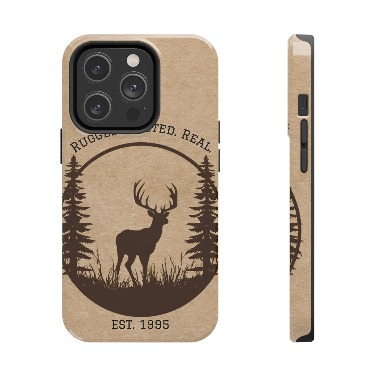 Live Free. Fish Hard. Phone Case | Heritage Outdoors Series