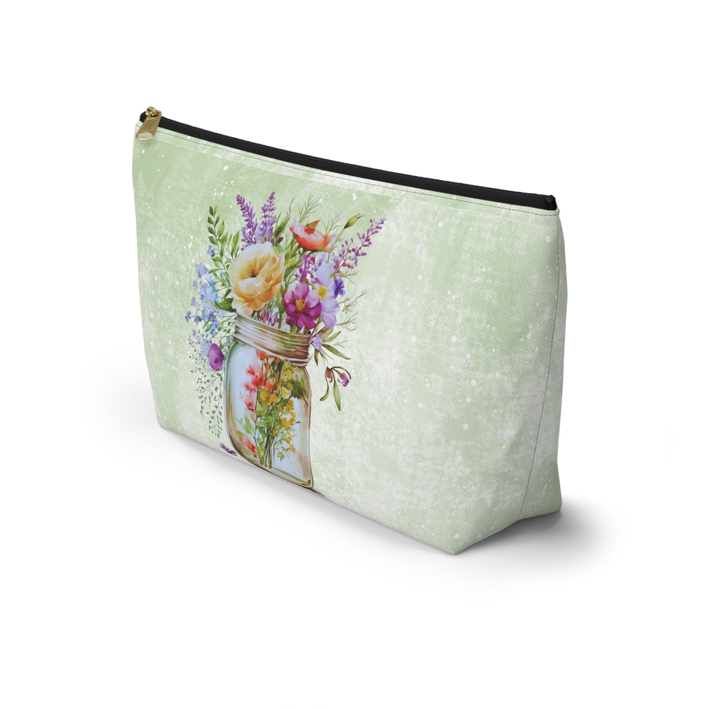 Spring Arrangement | Botanical Still Life Travel Pouch