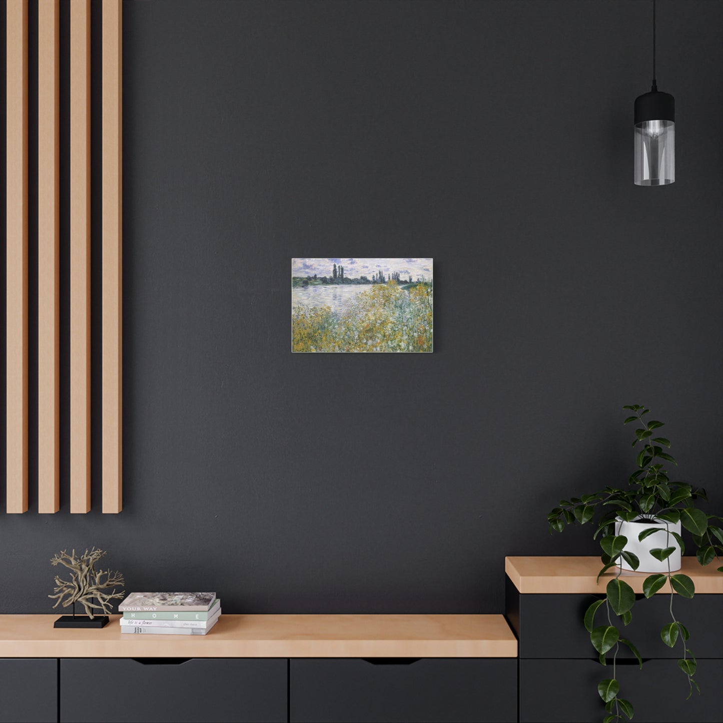 Where the River Flows | Seasonal Landscape Canvas Art