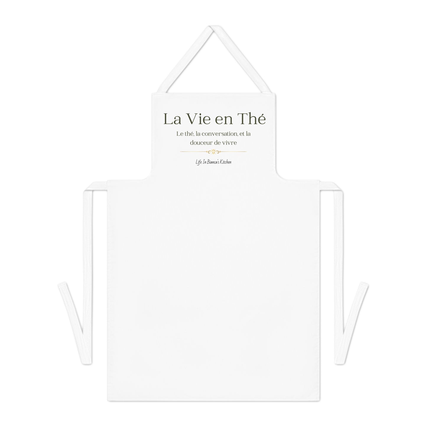 La Vie en Thé Signature Apron | French Tea Philosophy