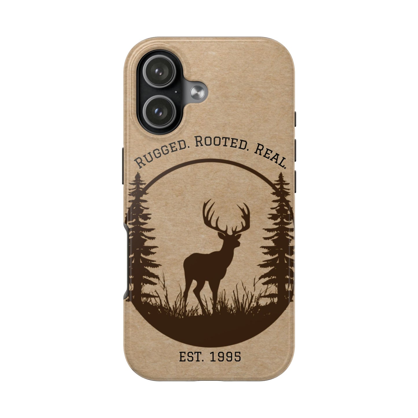 Live Free. Fish Hard. Phone Case | Heritage Outdoors Series