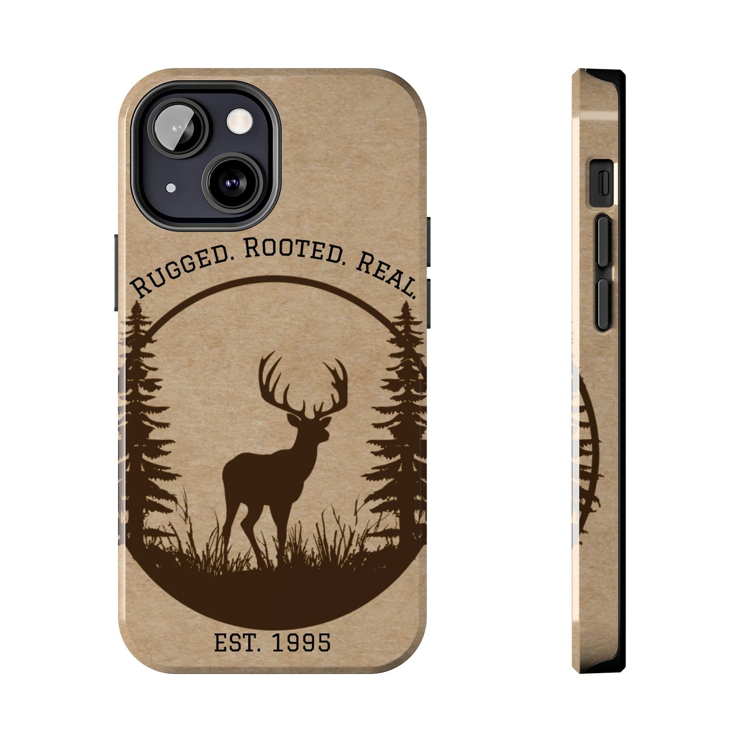 Live Free. Fish Hard. Phone Case | Heritage Outdoors Series