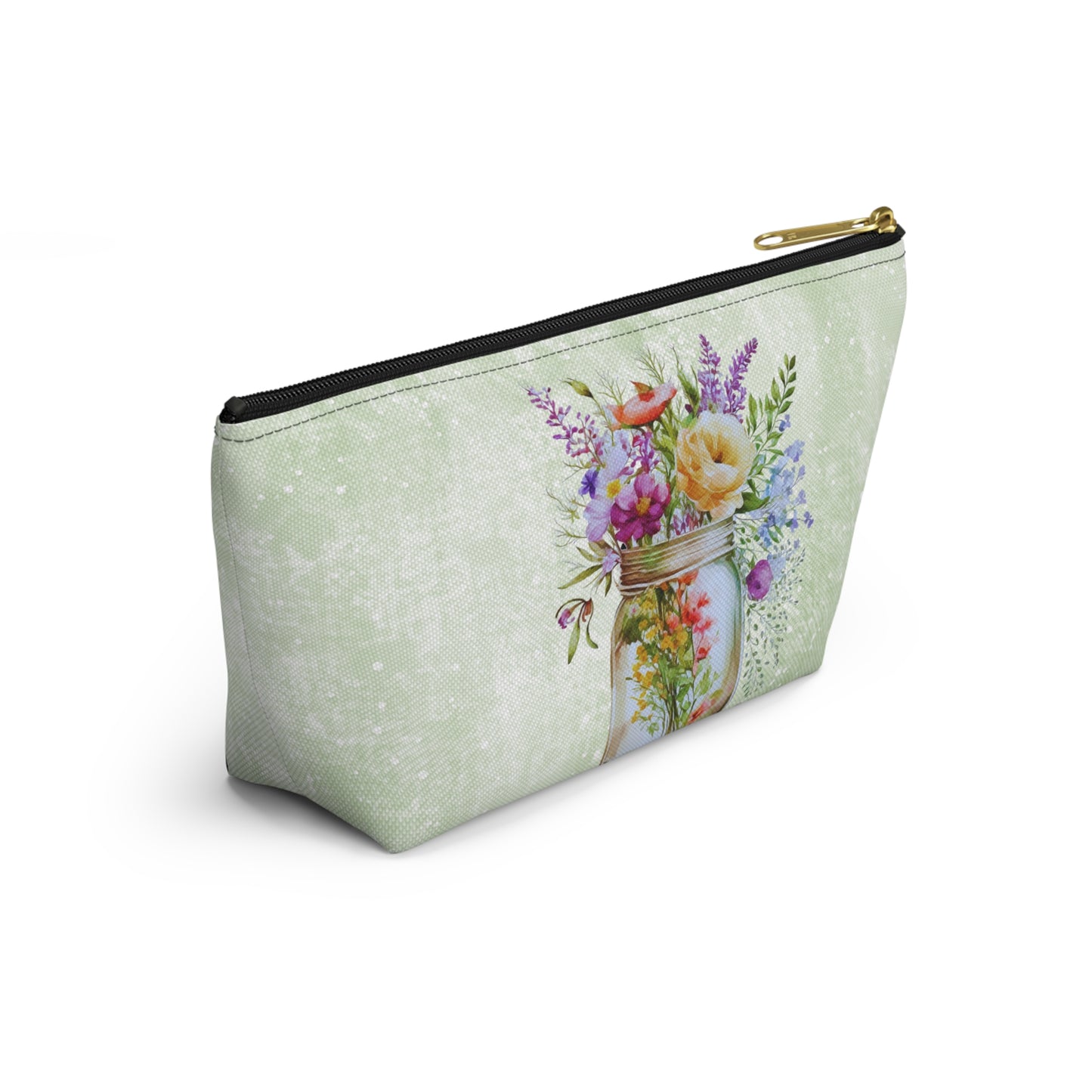 Spring Arrangement | Botanical Still Life Travel Pouch