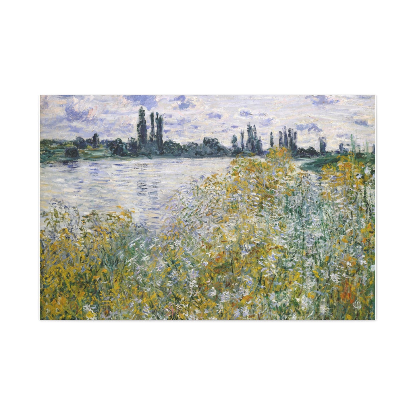 Where the River Flows | Seasonal Landscape Canvas Art