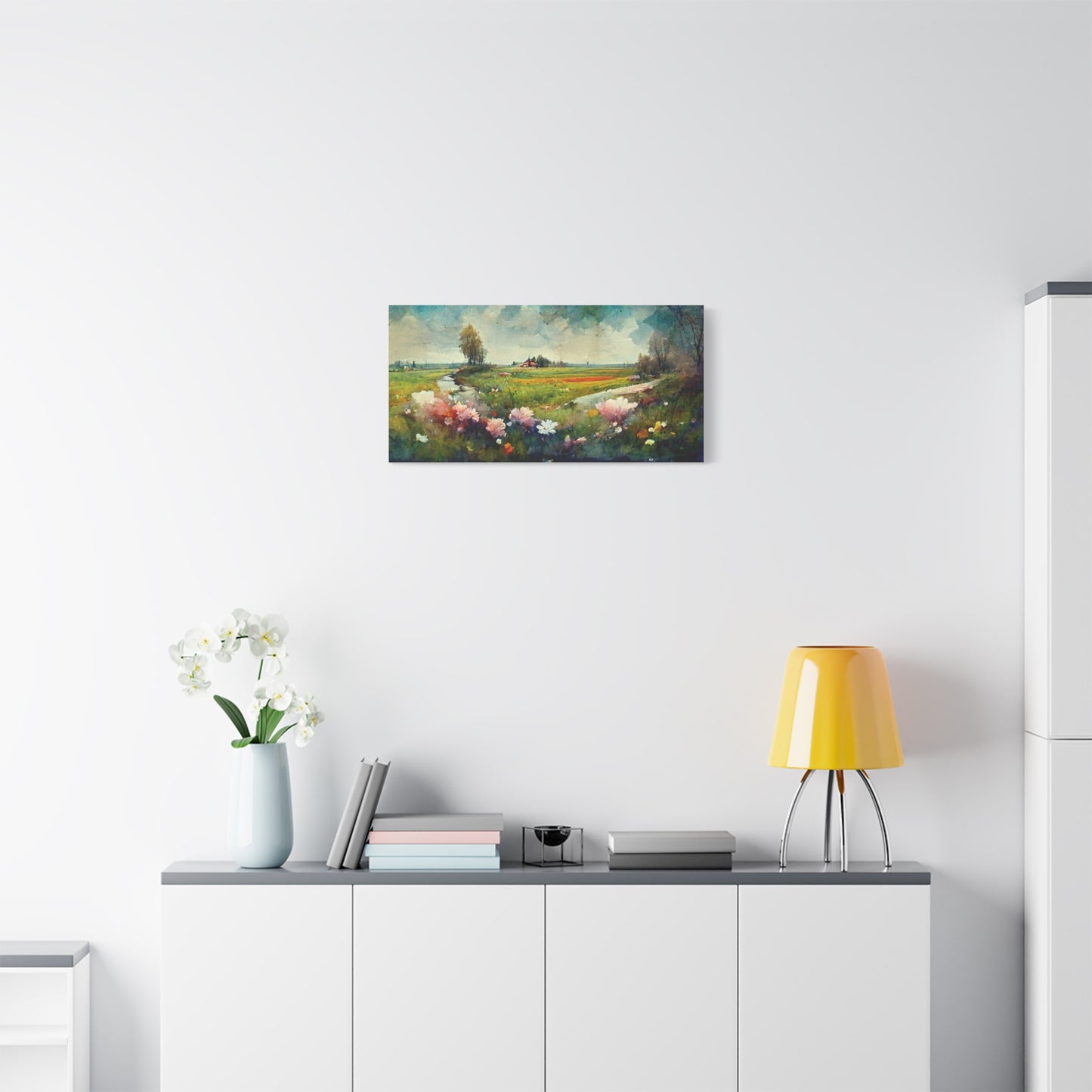 Where Spring Begins | Botanical Still Life Canvas Art