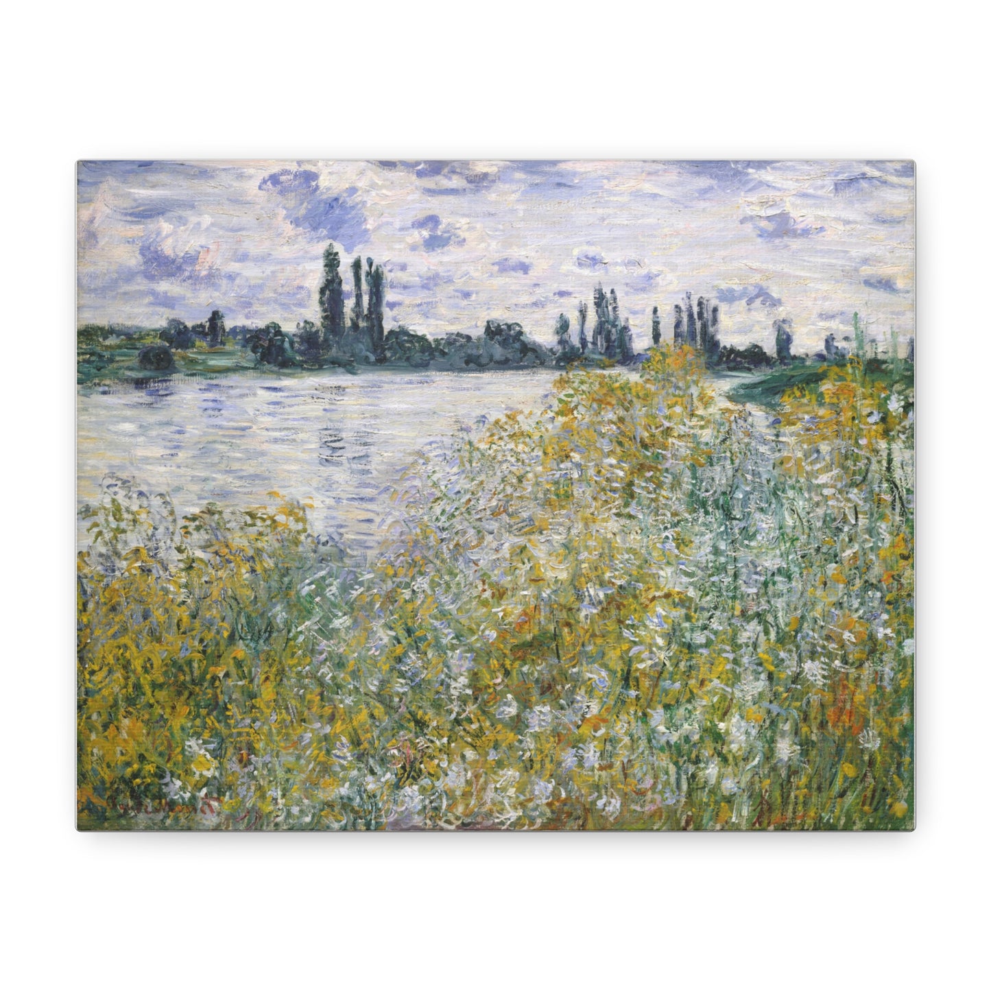 Where the River Flows | Seasonal Landscape Canvas Art