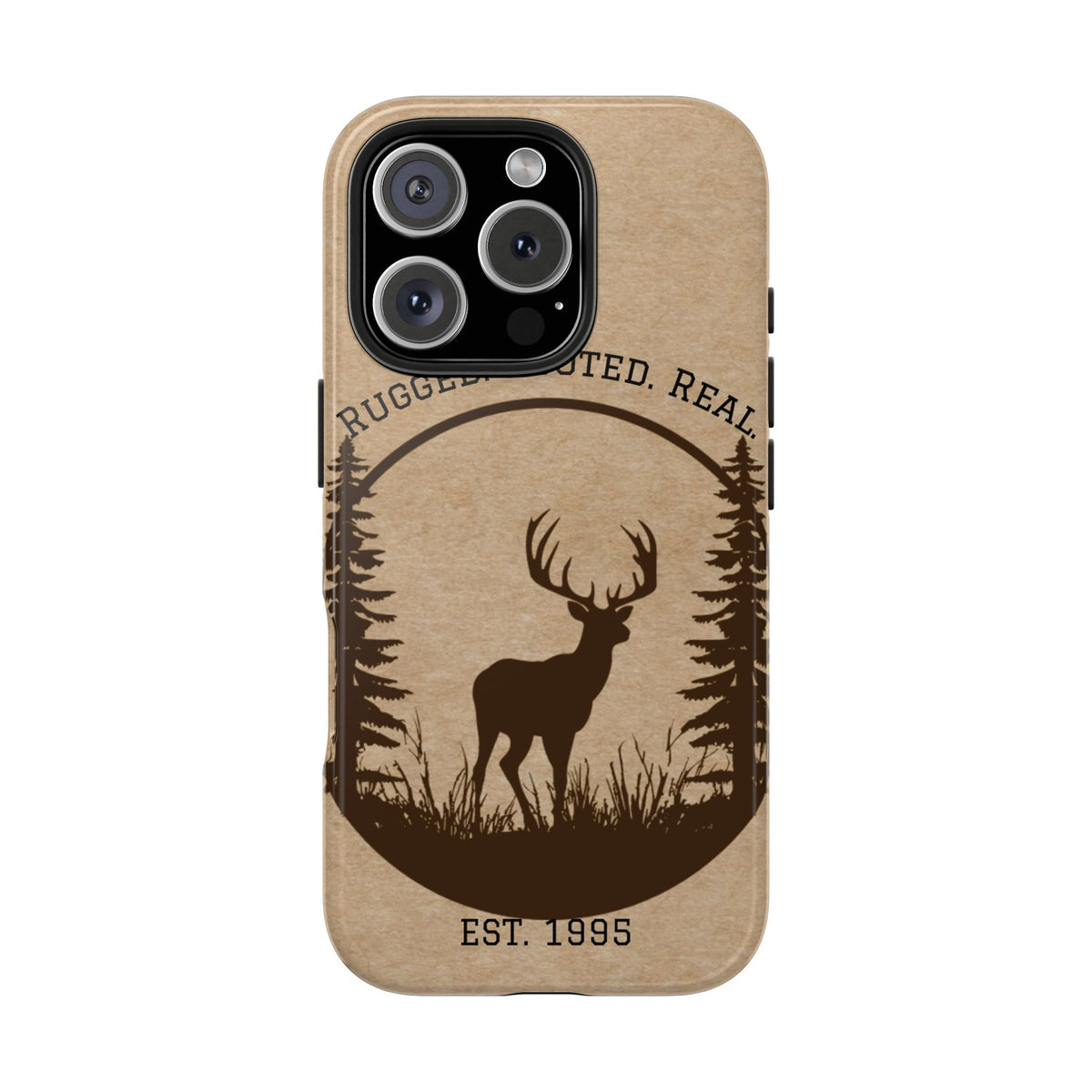 Live Free. Fish Hard. Phone Case | Heritage Outdoors Series