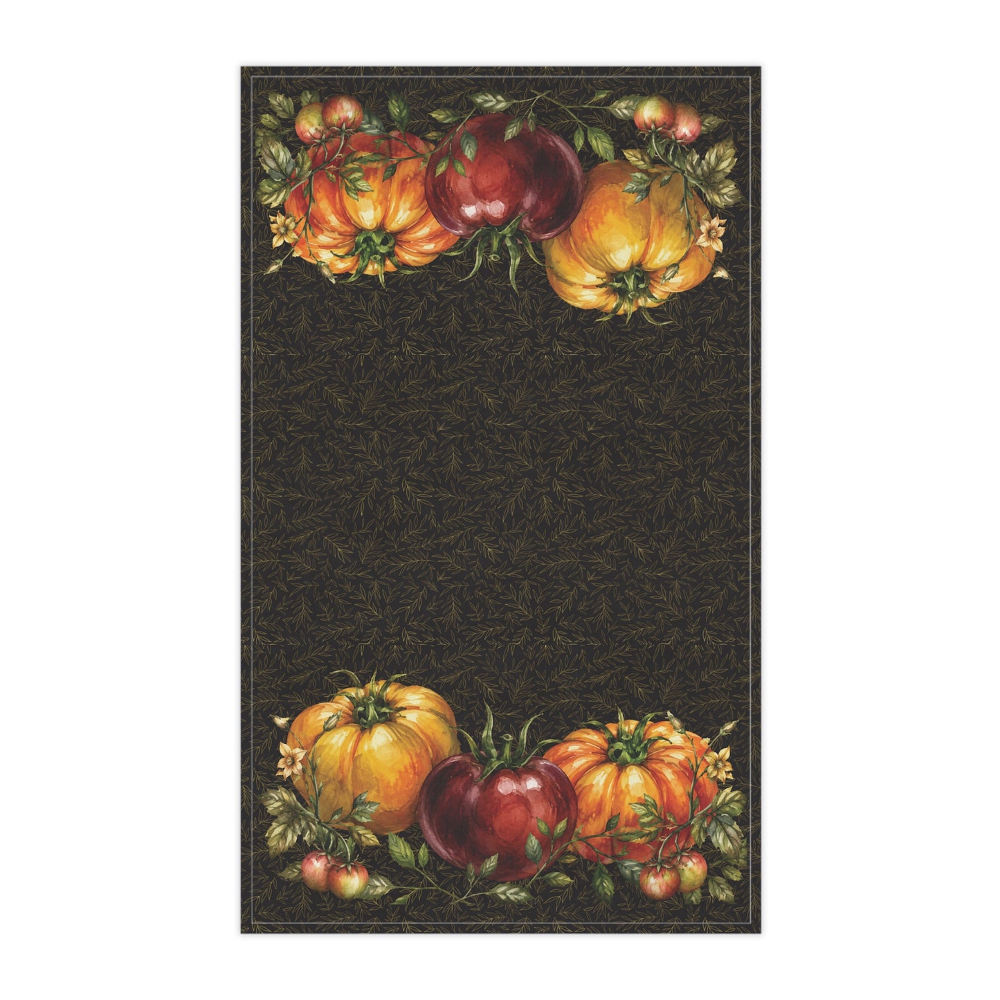 Late Summer Tomatoes Botanical Tea Towel