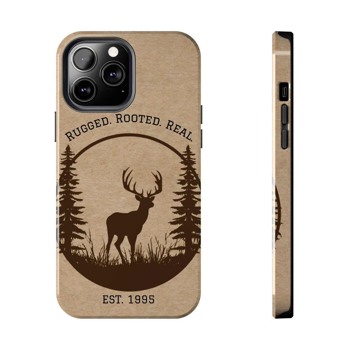 Live Free. Fish Hard. Phone Case | Heritage Outdoors Series