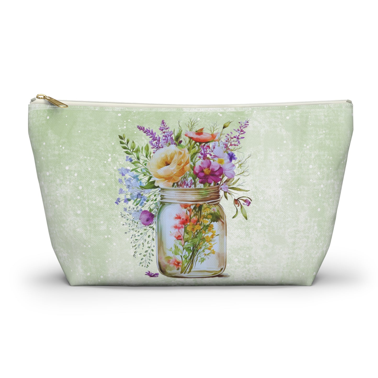 Spring Arrangement | Botanical Still Life Travel Pouch