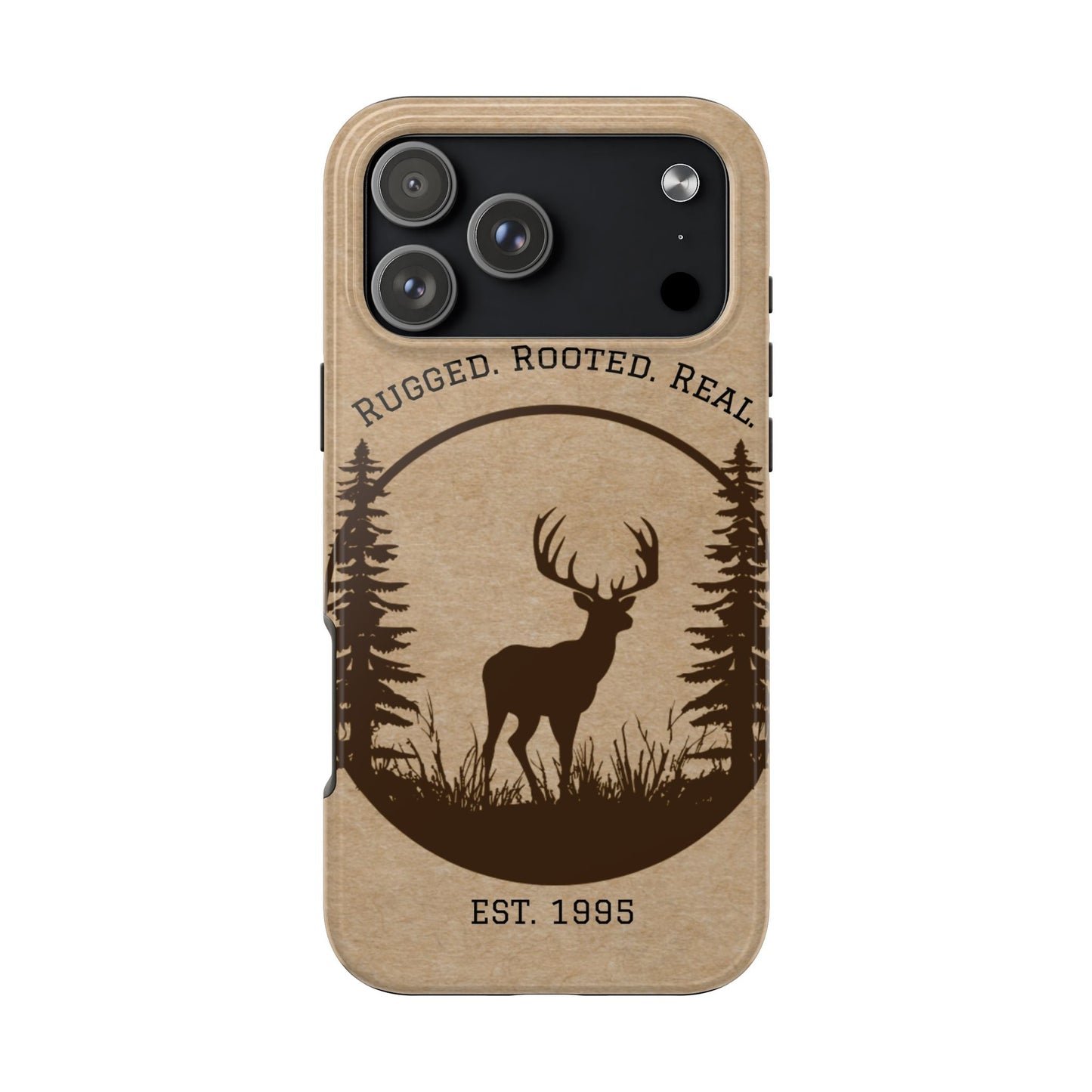 Live Free. Fish Hard. Phone Case | Heritage Outdoors Series