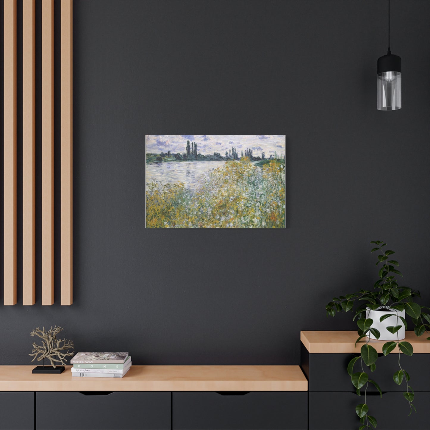 Where the River Flows | Seasonal Landscape Canvas Art