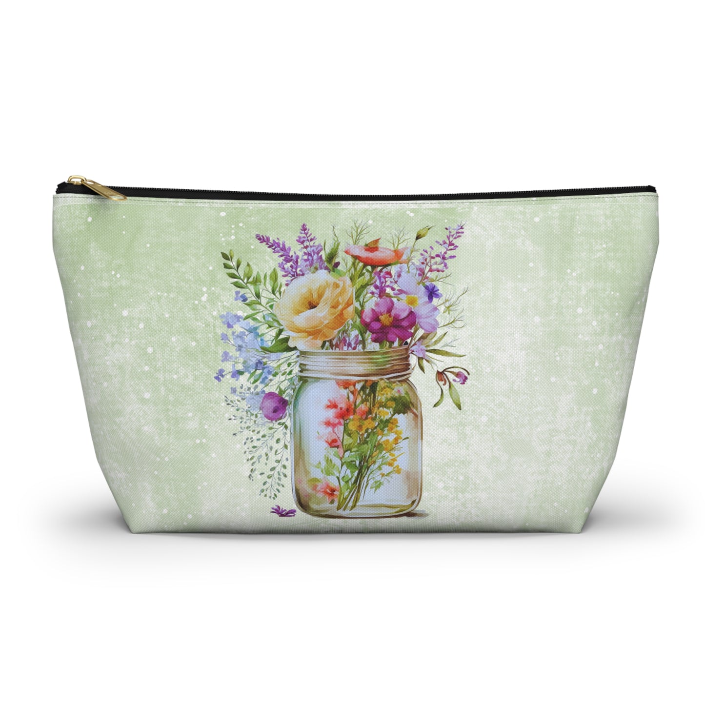 Spring Arrangement | Botanical Still Life Travel Pouch