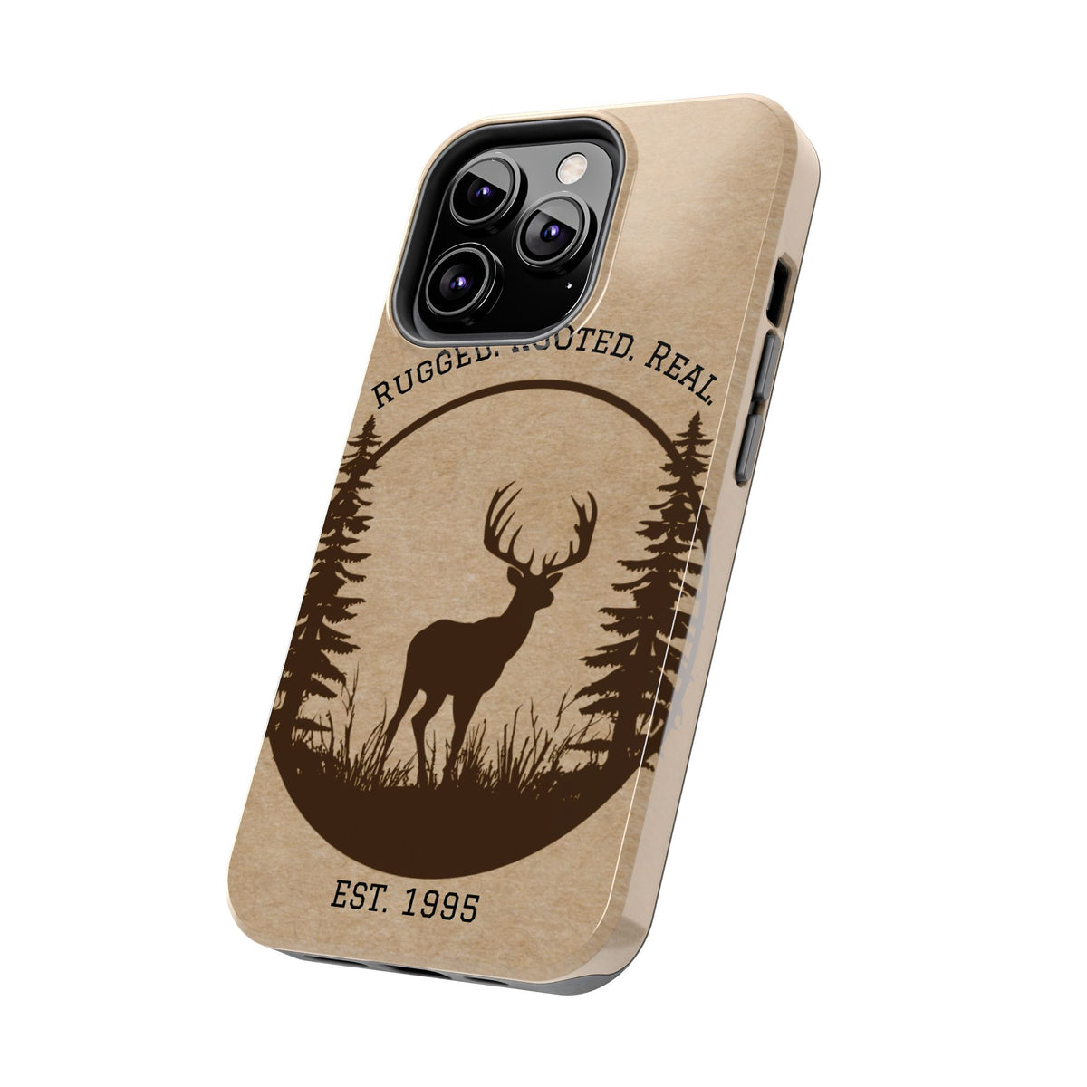 Live Free. Fish Hard. Phone Case | Heritage Outdoors Series