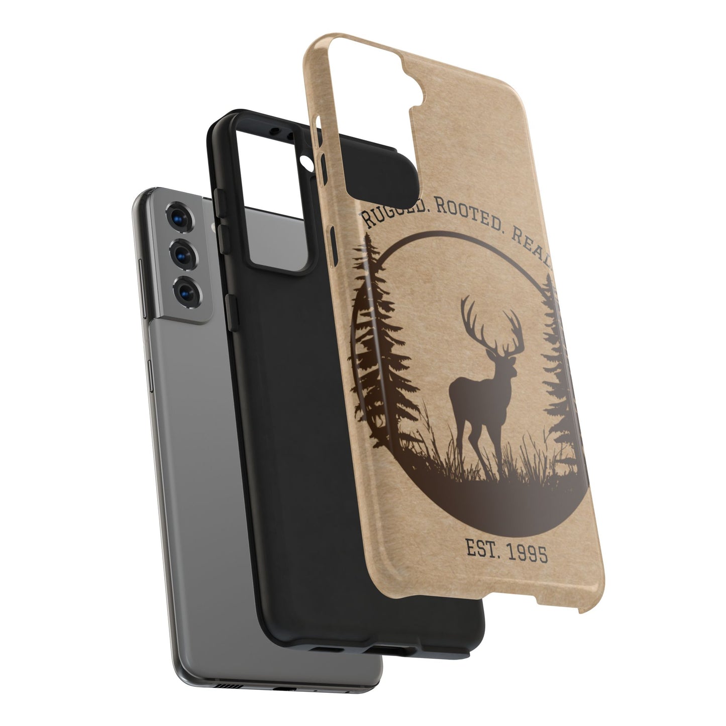 Live Free. Fish Hard. Phone Case | Heritage Outdoors Series