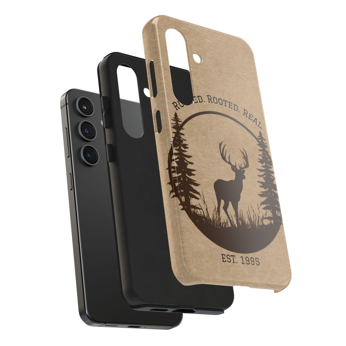 Live Free. Fish Hard. Phone Case | Heritage Outdoors Series