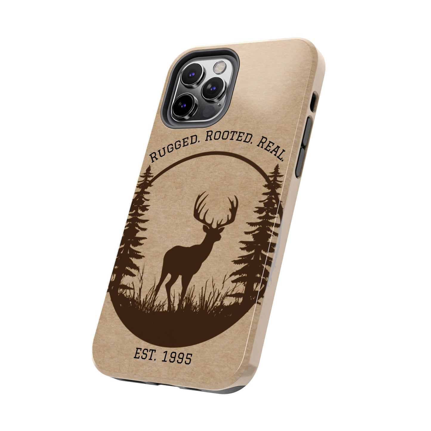 Live Free. Fish Hard. Phone Case | Heritage Outdoors Series