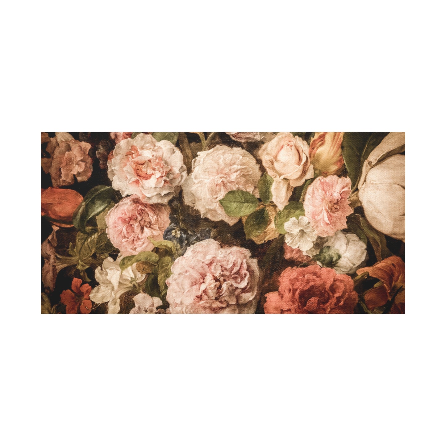 Carnations in Bloom | Botanical Still Life Canvas Art