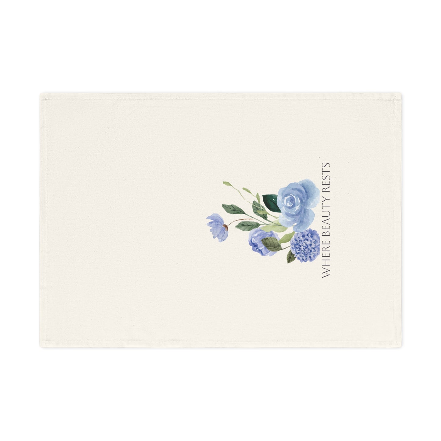 Where Beauty Rests  | Cotton Tea Towel Set – Spring Botanical ||