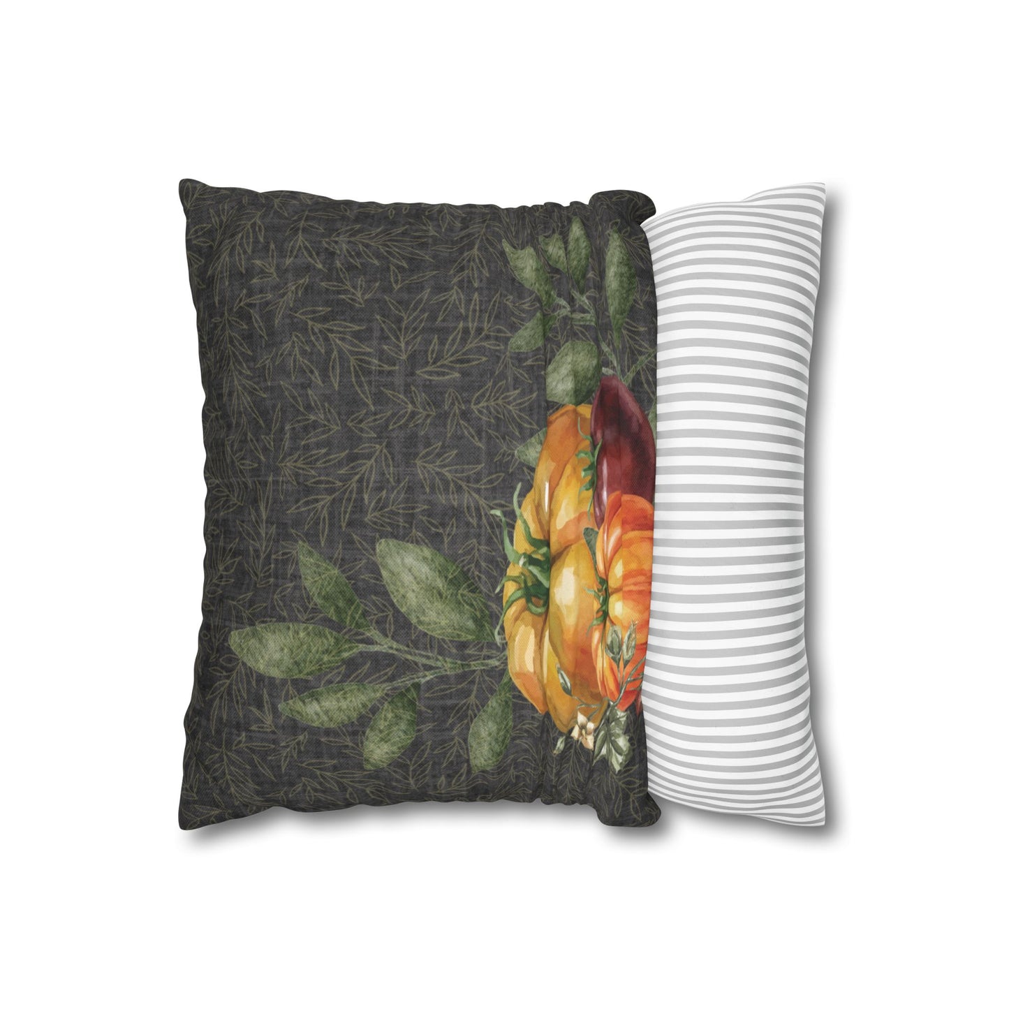 Late Summer Tomatoes Botanical Pillow Cover — Garden II