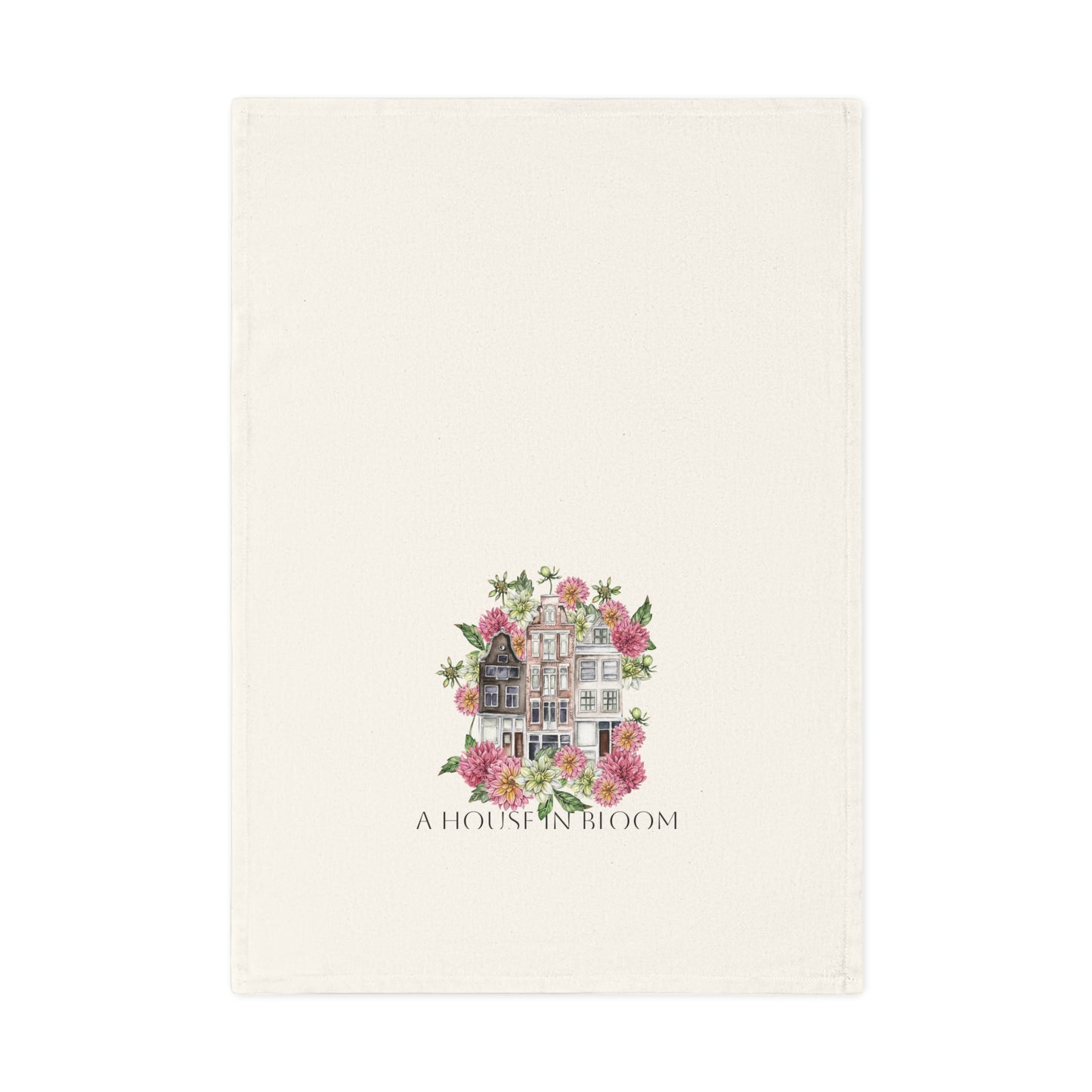 A House In Bloom | Cotton Tea Towel – Spring Botanical