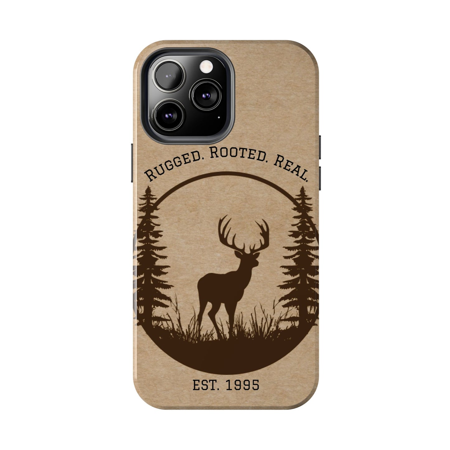 Live Free. Fish Hard. Phone Case | Heritage Outdoors Series