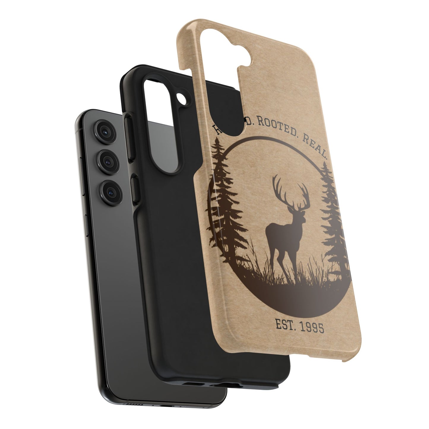 Live Free. Fish Hard. Phone Case | Heritage Outdoors Series