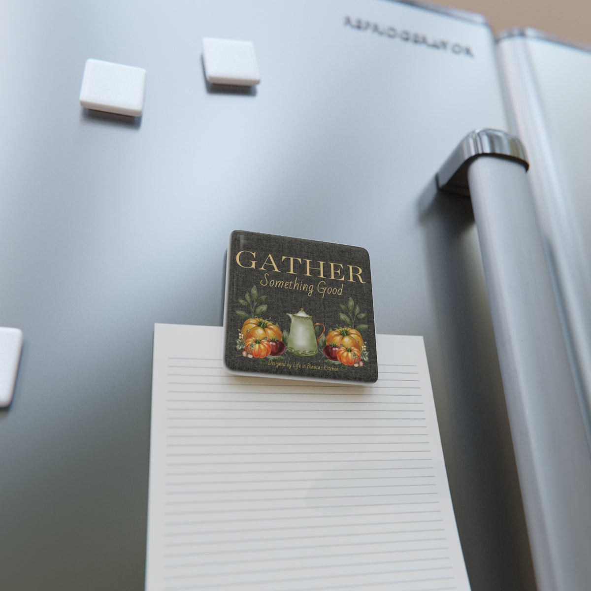 Gather Something Good | Late Summer Tomatoes Porcelain Magnet