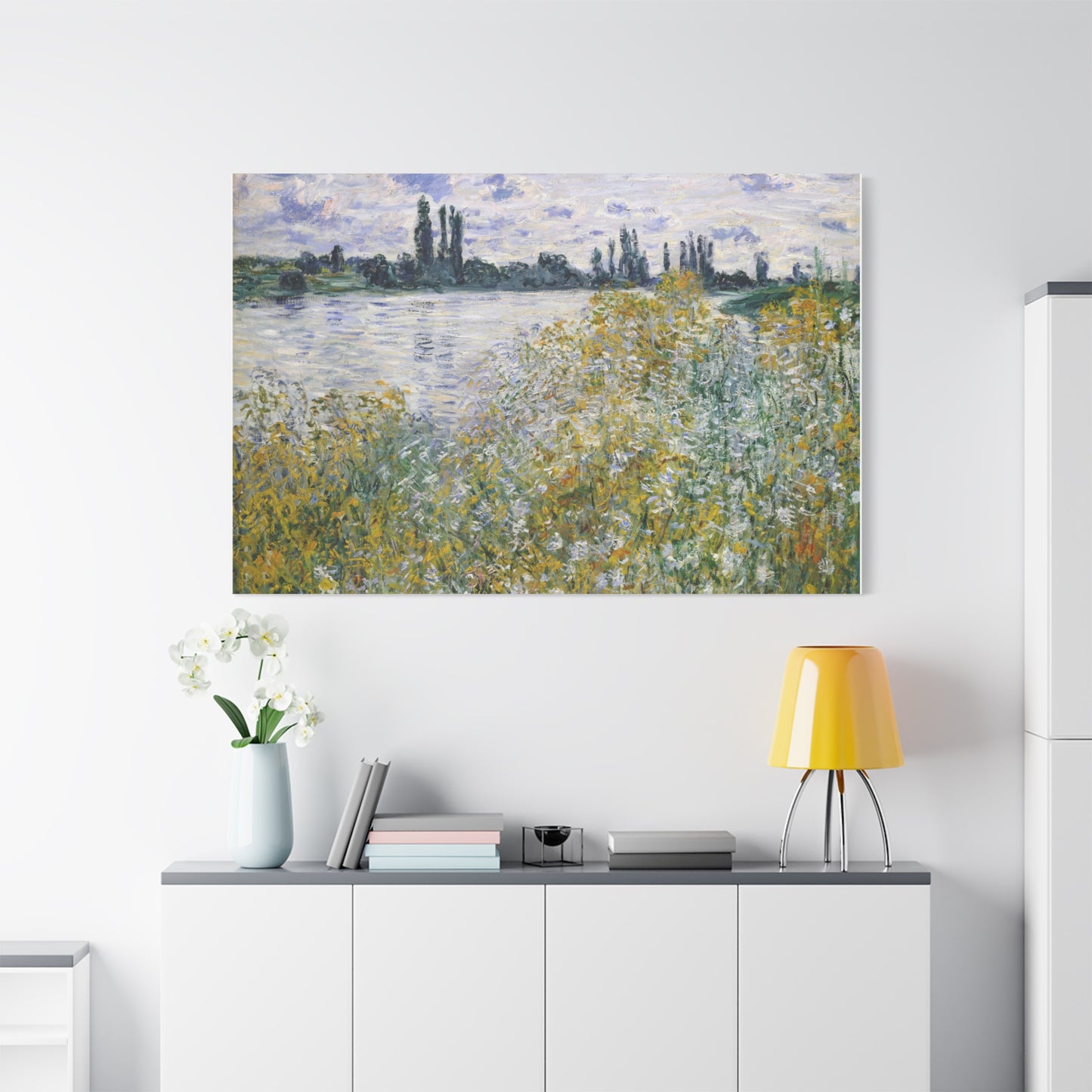 Where the River Flows | Seasonal Landscape Canvas Art