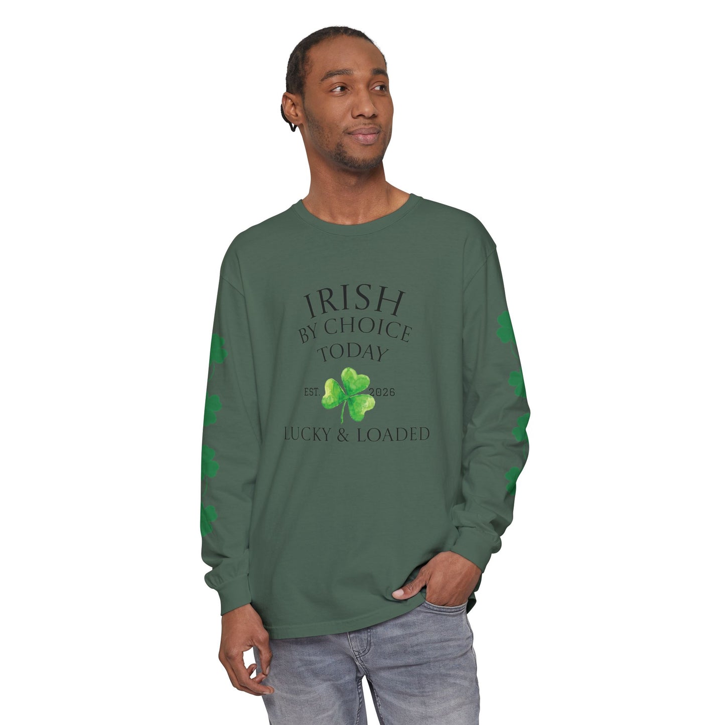 Irish by ChoiceToday Long Sleeve Tee | St. Patrick’s Day 2026 (Unisex)
