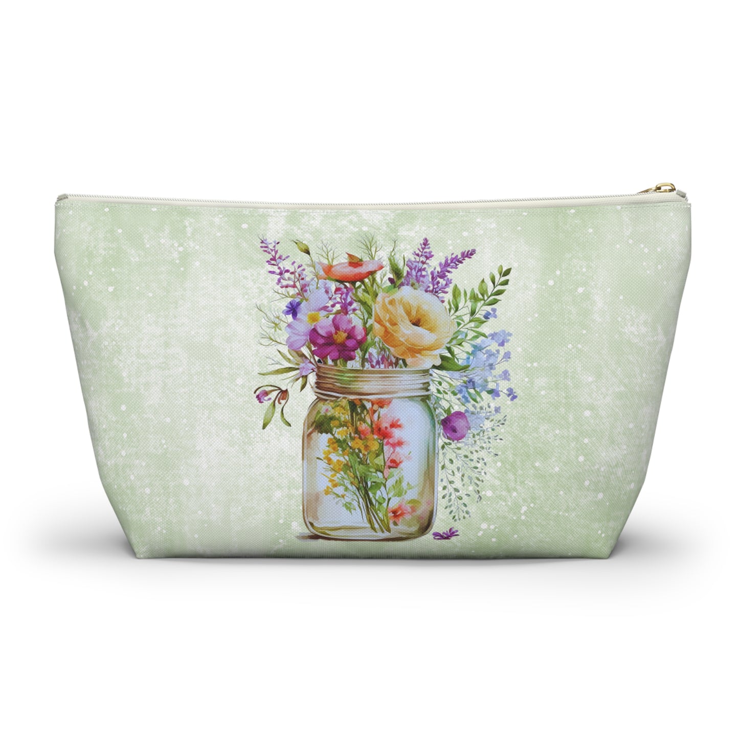 Spring Arrangement | Botanical Still Life Travel Pouch