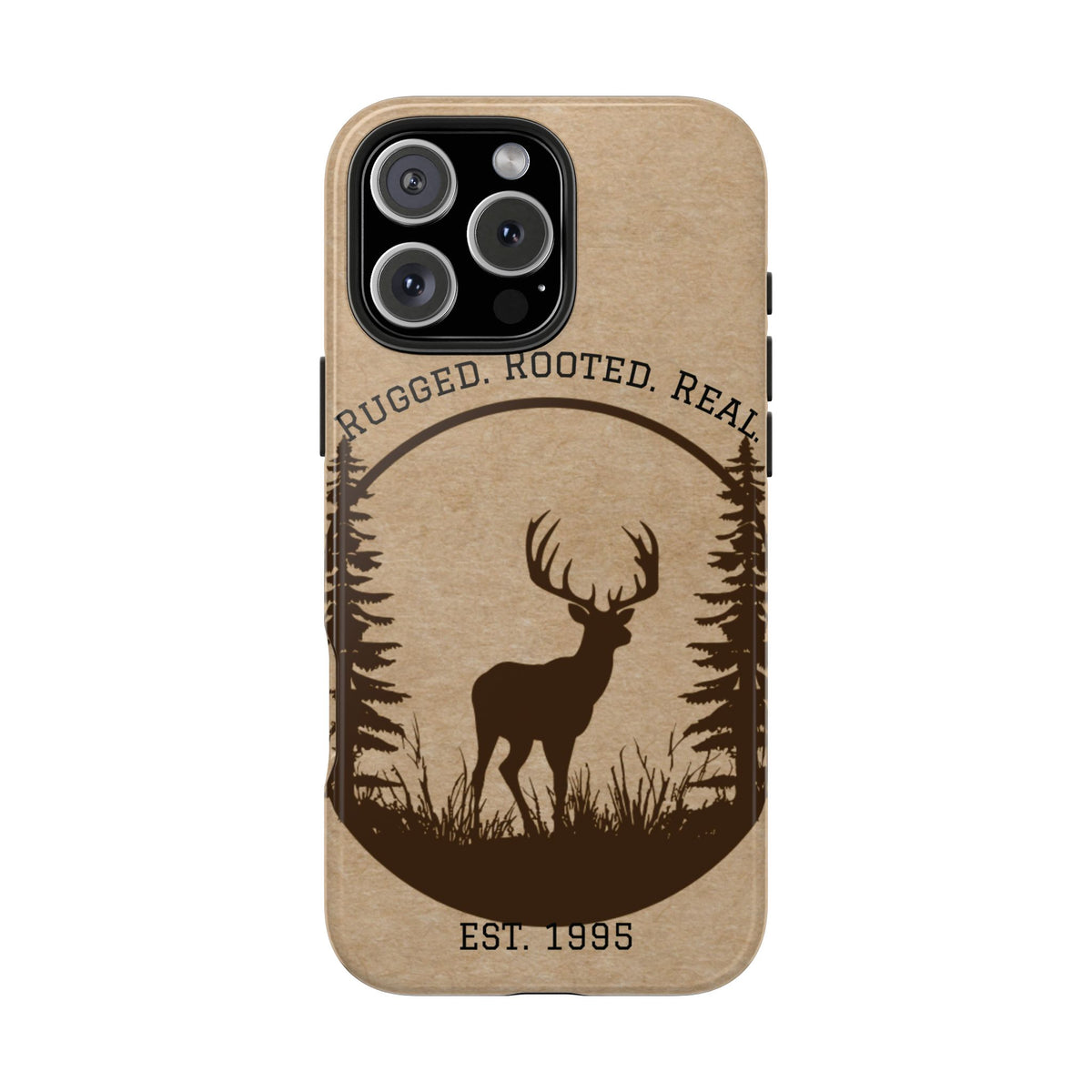 Live Free. Fish Hard. Phone Case | Heritage Outdoors Series