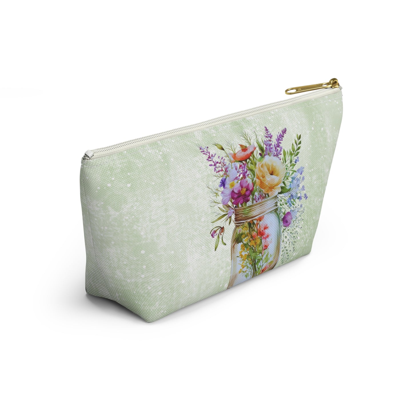 Spring Arrangement | Botanical Still Life Travel Pouch