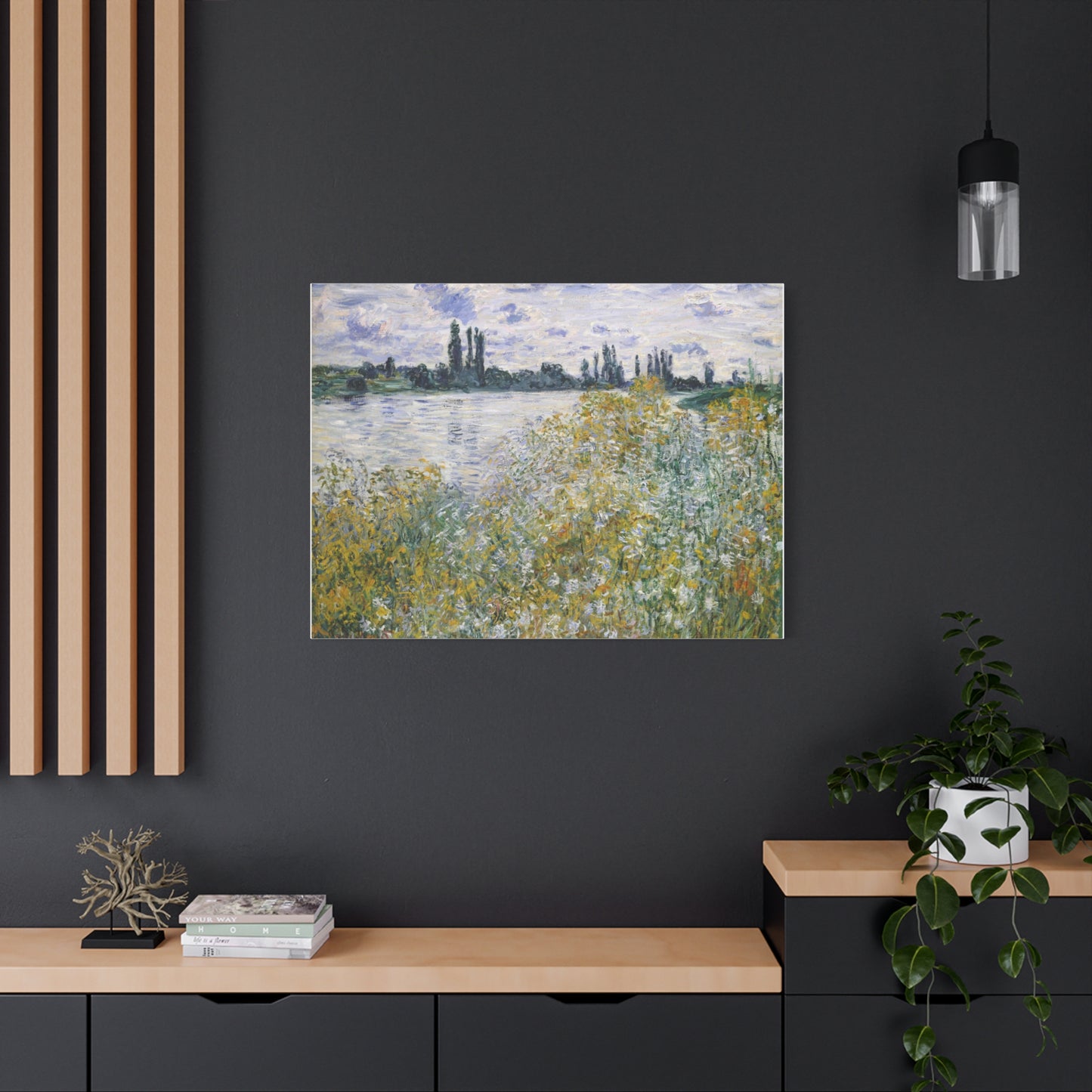 Where the River Flows | Seasonal Landscape Canvas Art