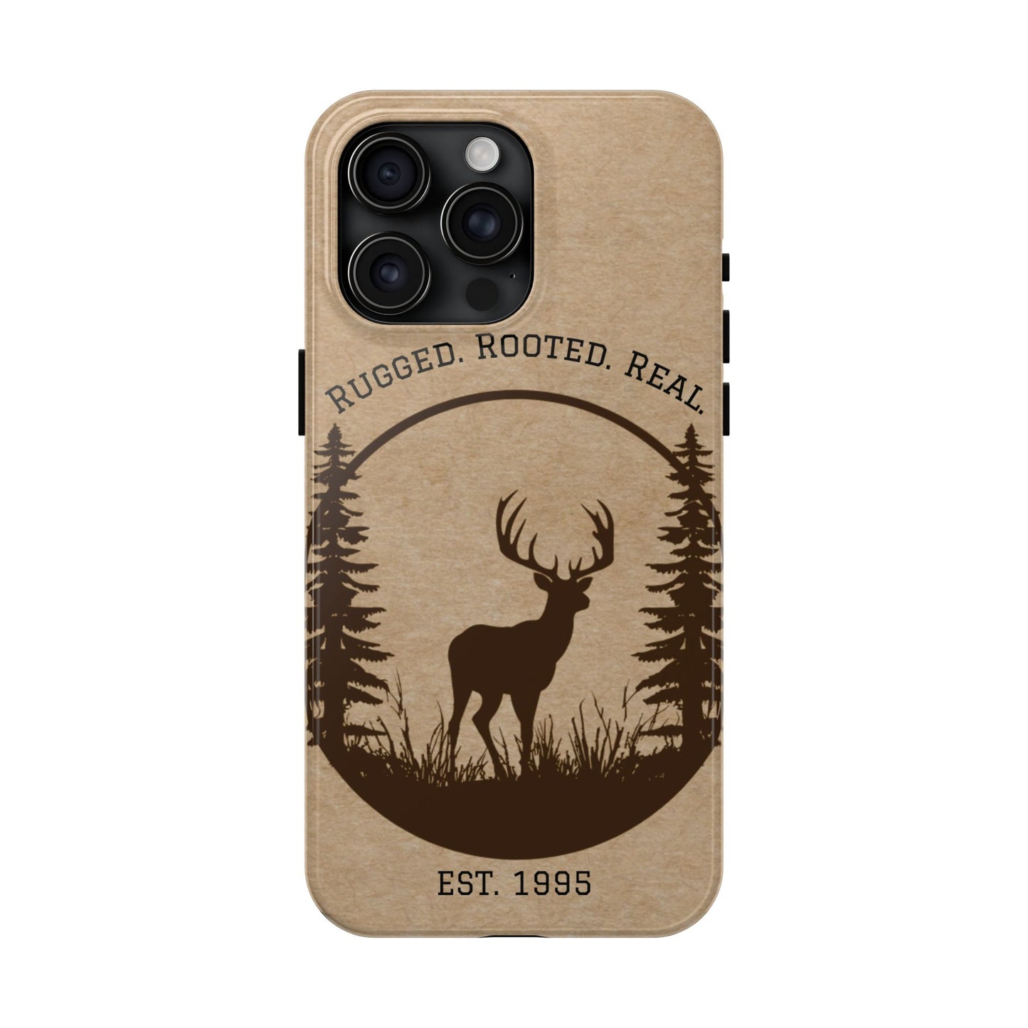 Live Free. Fish Hard. Phone Case | Heritage Outdoors Series